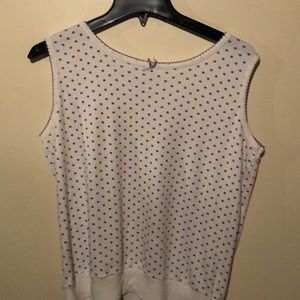 White purple Polkadots